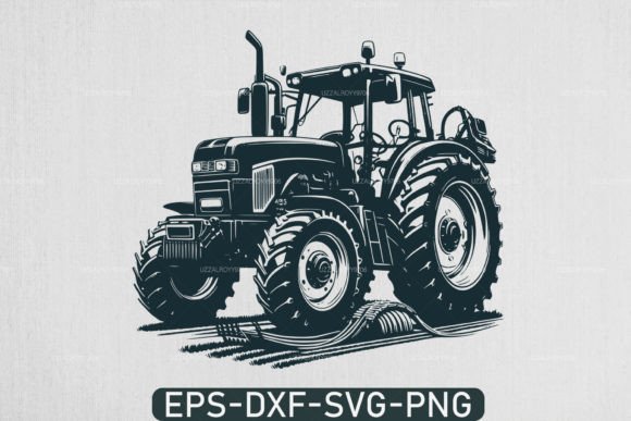 Download Farm Tractor Silhouette Svg ,Tractor Svg - Tractor svg Collection