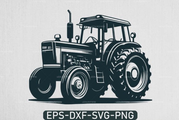 Download Farm Tractor Silhouette Svg ,Tractor Svg - Premium Resources