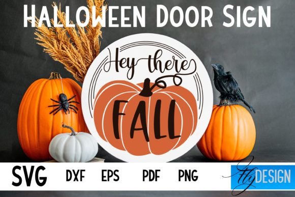 Download Halloween Door Sign SVG | Circle Door - Door sign Collection