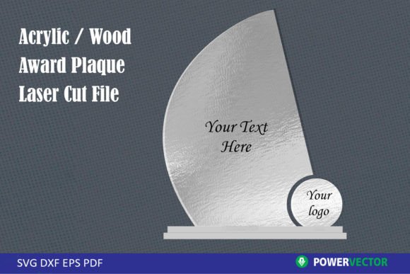 Download Plaque Award Shape SVG Laser Cut File - Premium Bundle