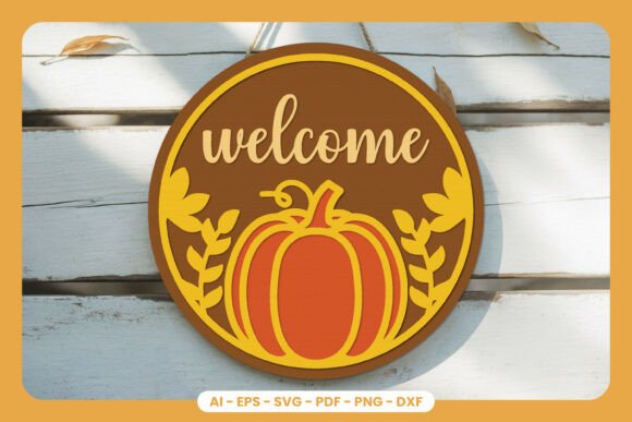 Download Fall Door Sign Lasercut - Door sign Collection
