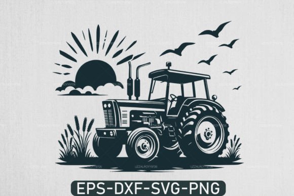 Download Farm Tractor Silhouette Svg ,Tractor Svg - Tractor svg Collection
