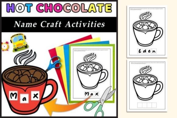 Download Hot Cocoa Name Craft for Kids - Name craft Collection