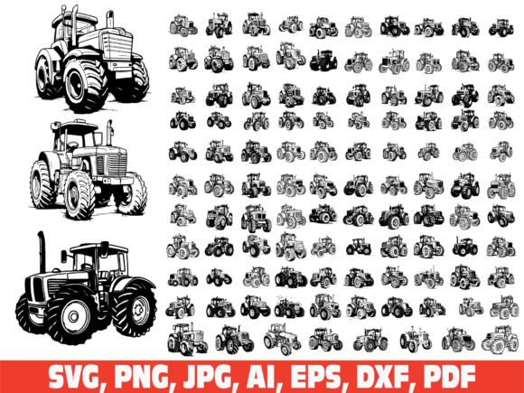Download Tractor Svg, Farm Tractor Svg - Tractor svg Collection