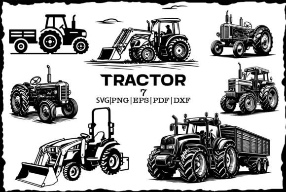 Download Farm Tractor Svg Clipart - Tractor svg Collection