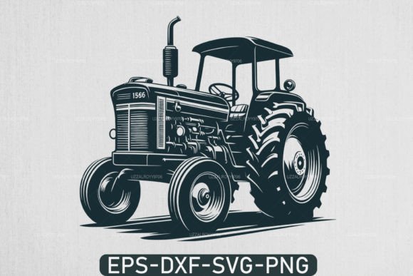 Download Farm Tractor Silhouette Svg ,Tractor Svg - Tractor svg Collection