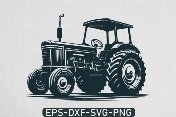 Download Farm Tractor Silhouette Svg ,Tractor Svg - Tractor svg Collection